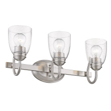 Golden Canada 8001-BA3 PW-SD - Golden Lighting Parrish 3-light Vanity in Pewter